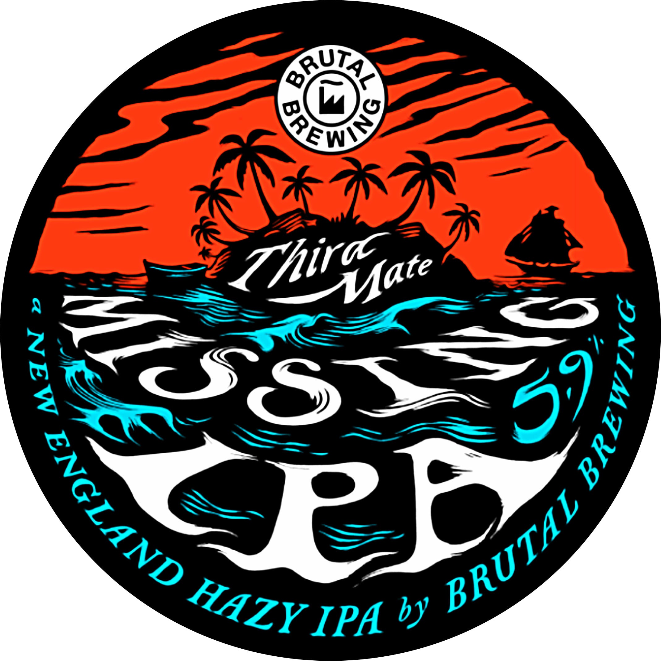 Third Mate Missing IPA – Brutal Brewing – 30 L fustage