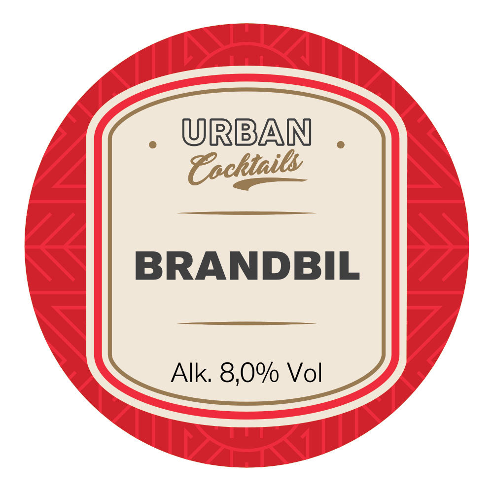 Urban Cocktails Brandbil – 12 L KeyKeg